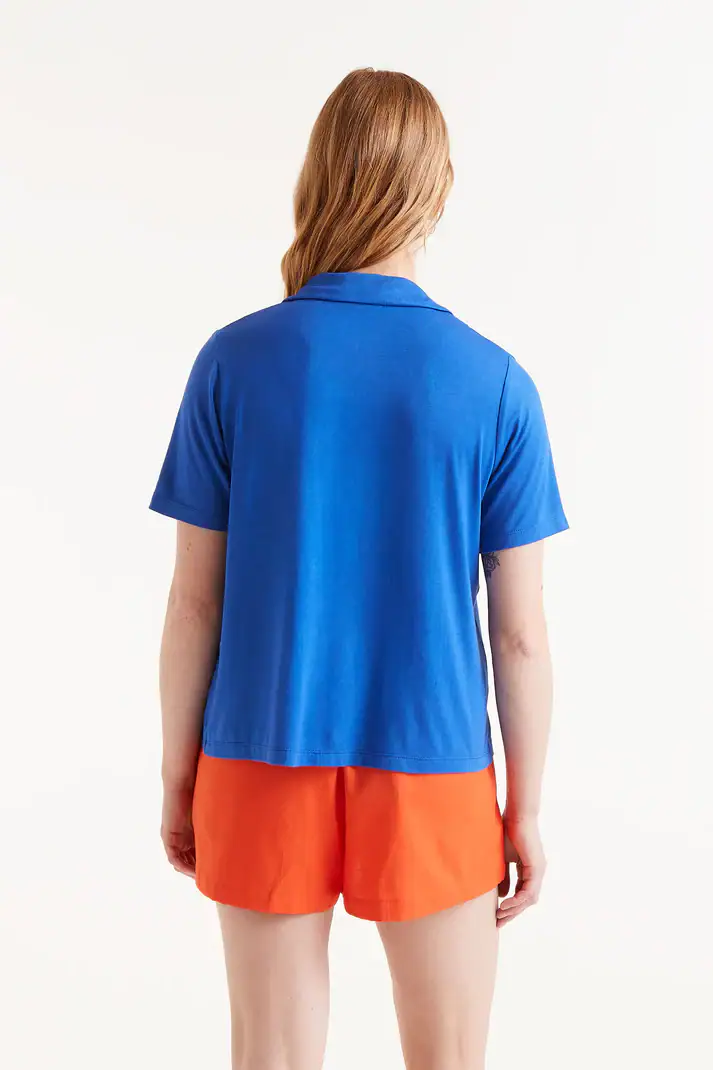 Camisa Bambú Azul Compañía Fantástica 3