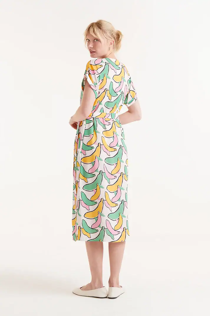 Vestido Midi LENZING™ ECOVERO™ Banana Compañía Fantástica 3