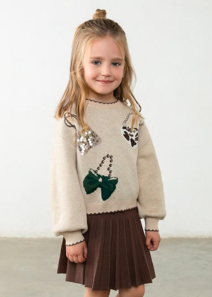 Conjunto falda y jersey niña MAYORAL