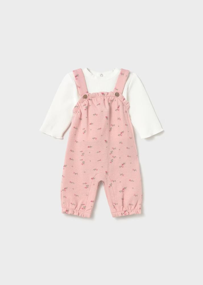 Conjunto peto estampado y jersey MAYORAL