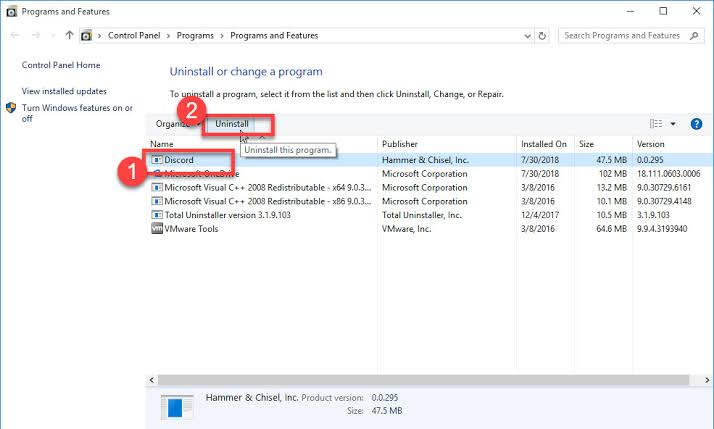 uninstall-discord-app-windows-10