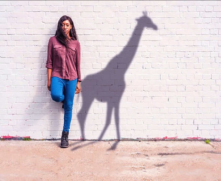 Secret Identity Shadow Photoshop