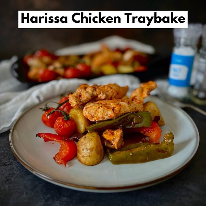 Harissa Chicken Traybake.