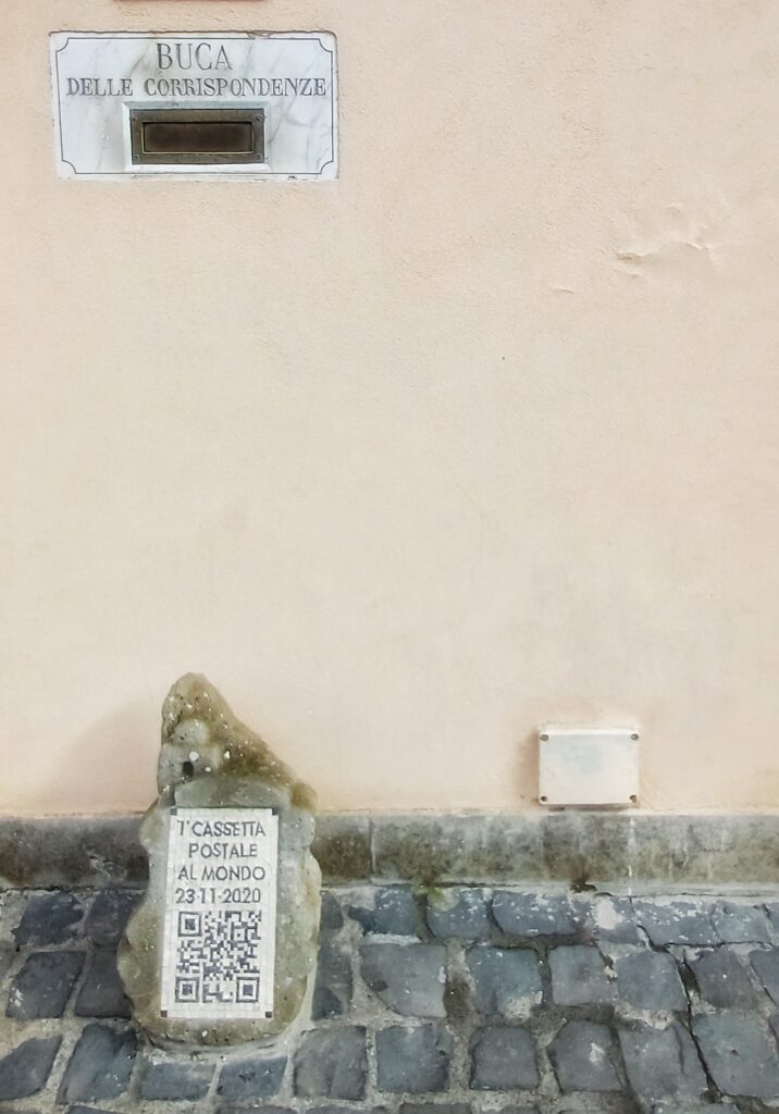 Cassetta postale di castel gandolfo