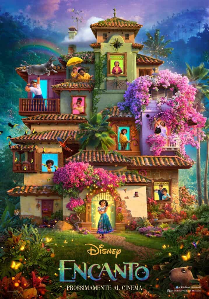 encanto disney poster ita