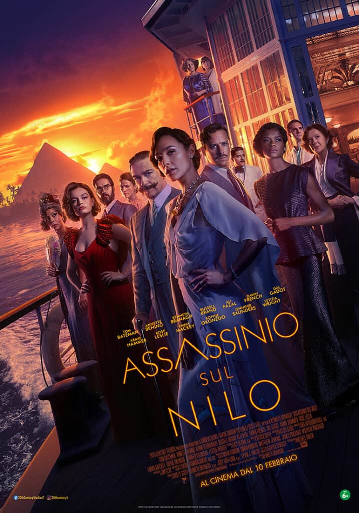 assassinio sul nilo poster ita 2022