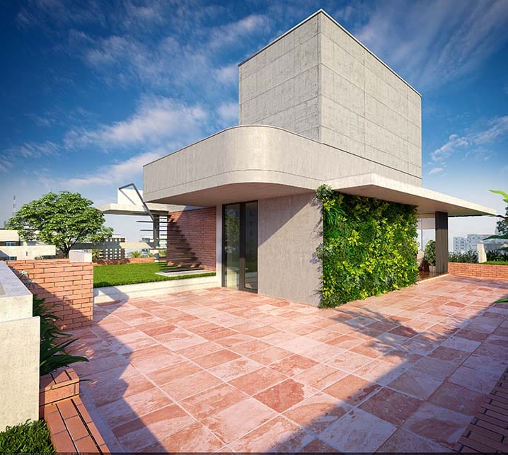 modern house of Suvastu Mirambeena