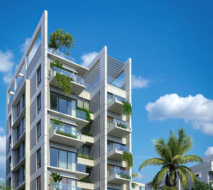 Luxury apartment in Basundhara - Suvastu Neel Bonolata