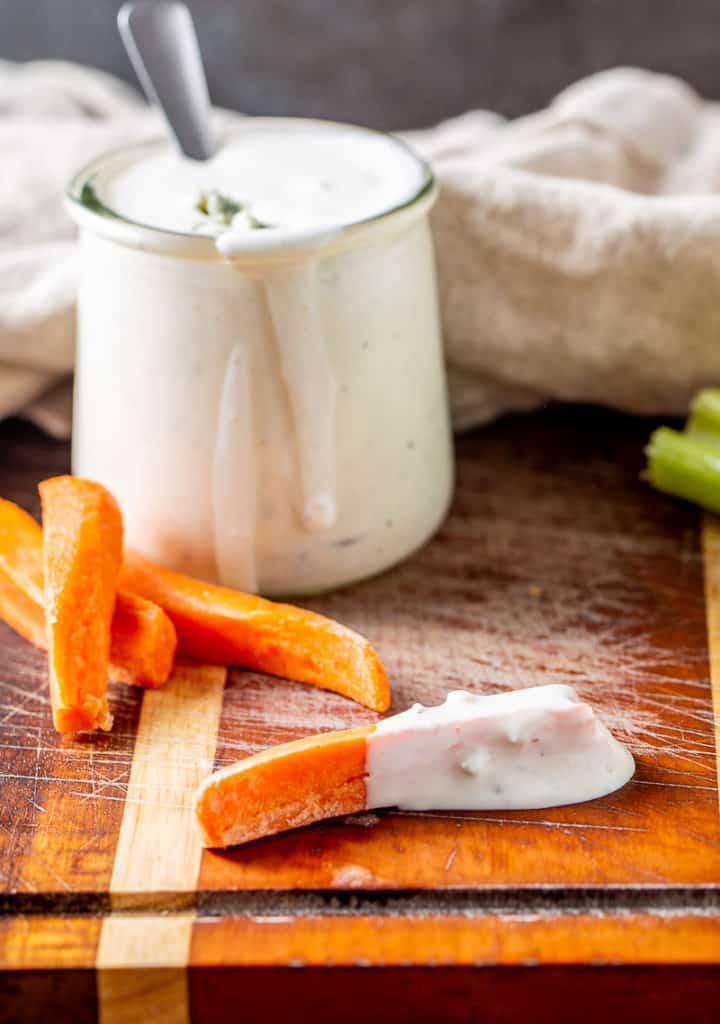 blue cheese dressing for carrots