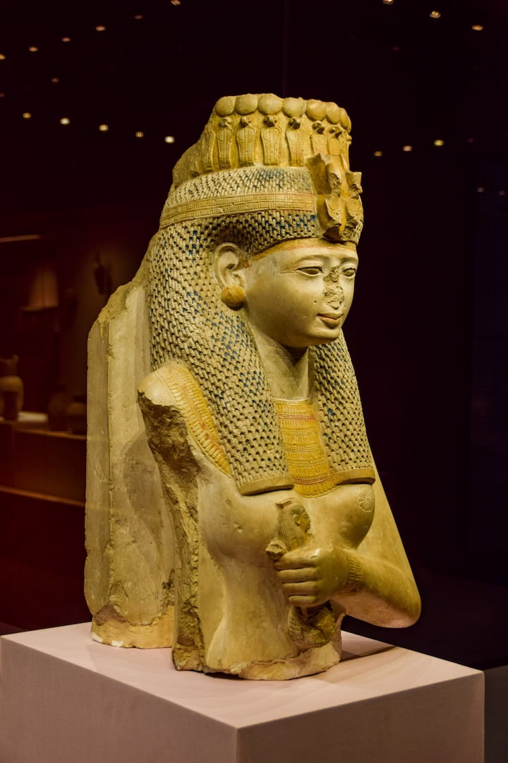 Alte Statue im Hurghada Museum