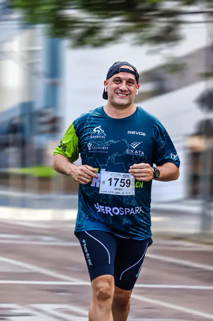Diego, Educador Físico e criador do Corrida Pra Todos