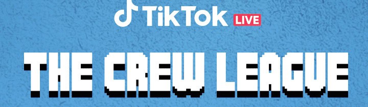 Live TikTok basketball tournament with players and audience in an outdoor setting.