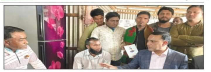 গরিবের বন্ধু  ময়মনসিংহ সিটির মেয়র ইকরামুল হক টিটু।