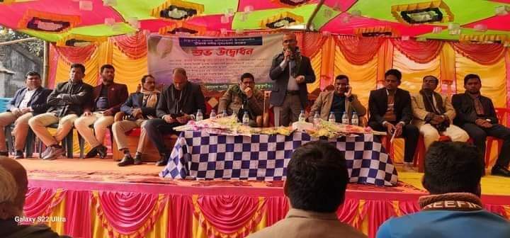 ঠাকুরগাঁওয়ে বালিয়াডাঙ্গীতে তিননয় নদী পূন্য খনন কাজের শুভ উদ্বোধন