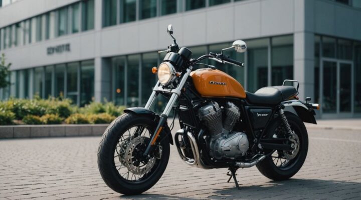 Ein Motorrad als Firmenfahrzeug?
