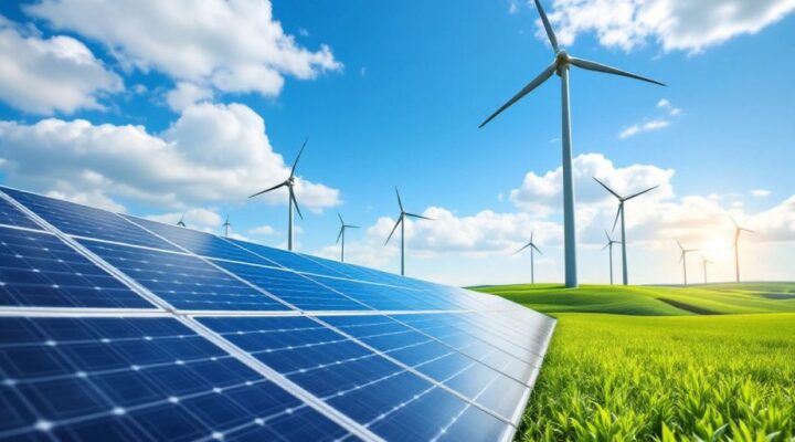 Investieren in erneuerbare Energien: Nachhaltigkeit trifft Rendite