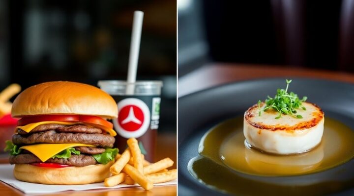 McDonald’s vs. Gourmetküche: Wer macht mehr Gewinn?