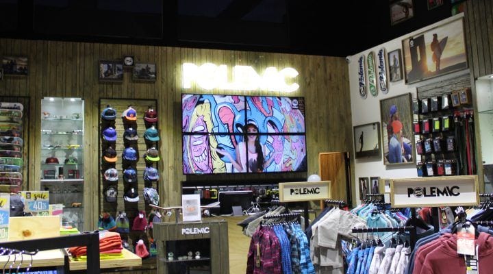 video wall con televisores