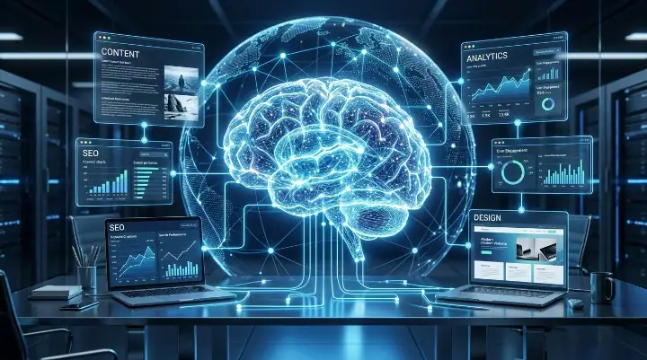 WordPress AI website development