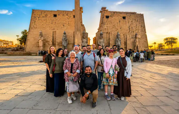 Ancient Egyptian temples tour at Luxor Temple