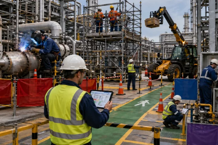 SIMOPS on busy worksite