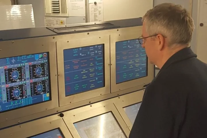Simulator training session
