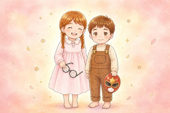 ぱぷ子とぱぷ太