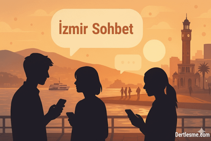 İzmir Sohbet ve Güvenli Arkadaşlık Ortamı | Dertlesme.com - Dertleşme Sitesi | Sohbet, Chat Odaları ve Mobil Sohbet İzmir Saat Kulesi önünde, Dertlesme.com'da İzmir sohbet odaları aracılığıyla tanışan gençler.