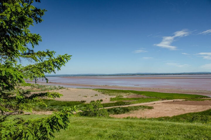 Tidal bore rafting in Nova Scotia, Canada
