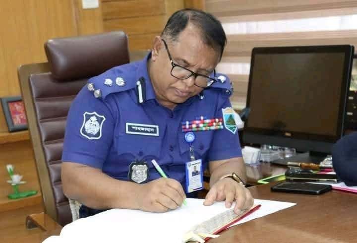 রাজশাহী রেঞ্জ ডিআইজি’র সিরাজগঞ্জ জেলা পুলিশের ডিএসবি অফিস বার্ষিক পরিদর্শন