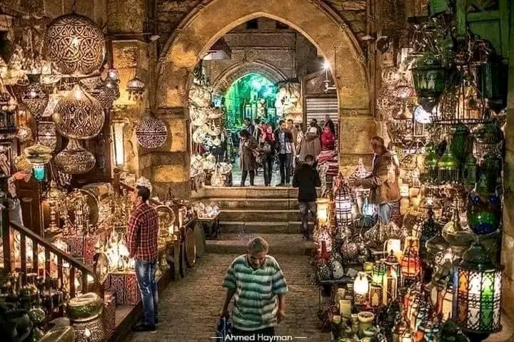 Khan El-Khalili Bazaar visited during a private Cairo day tour