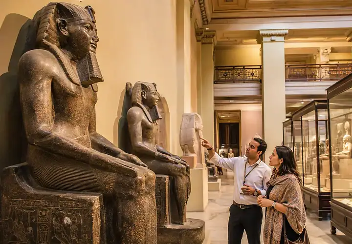 Egyptian Museum visit during the 2 Days 1 Night Cairo Tour Package