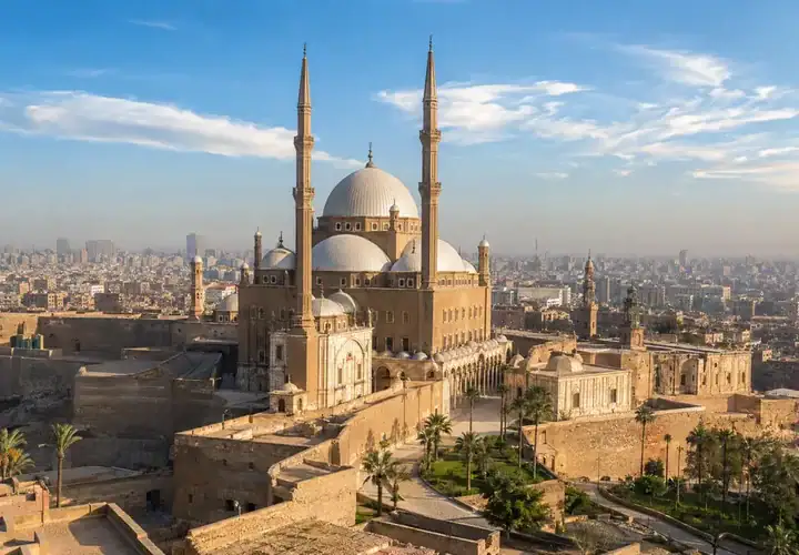 Saladin Citadel and Mohamed Ali Mosque during the Cairo tour