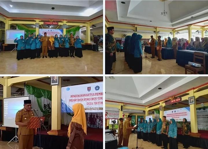 Pengukuhan Ketua Pembina Posyandu dan Pelantikan Pengurus Tim Pembina Posyandu Desa Tritih Lor