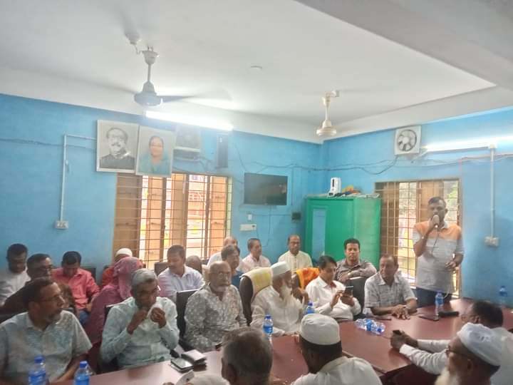 শ্রীপুরে আগামী ১০ তারিখের জনসভা উপলক্ষে উপজেলা আওয়ামী লীগের বর্ধিত সভা