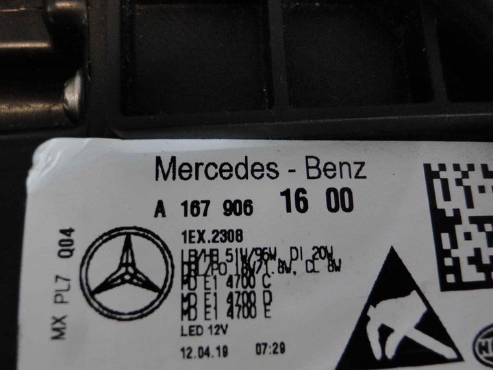 MERCEDES GLE W167 167 COUPE LAMPY MULTIBEAM LED KOMPLET - obrazek 7