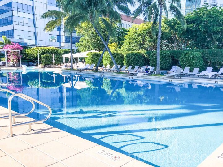 Main pool at four Seasons miami