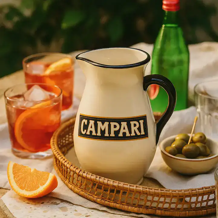 Jarra ceramica Campari3