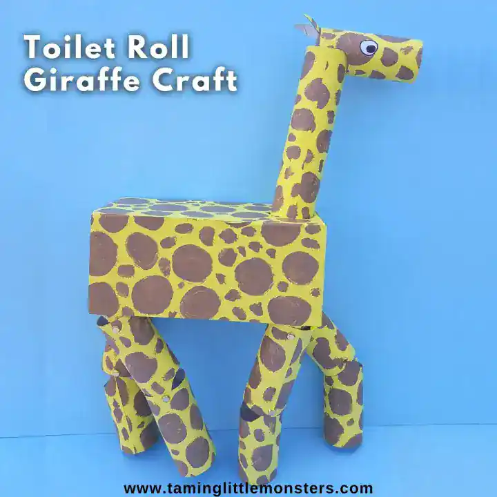 toilet paper roll giraffe