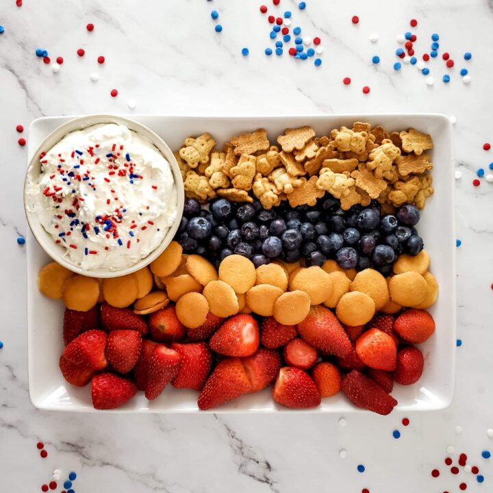 patriotic fruit platter