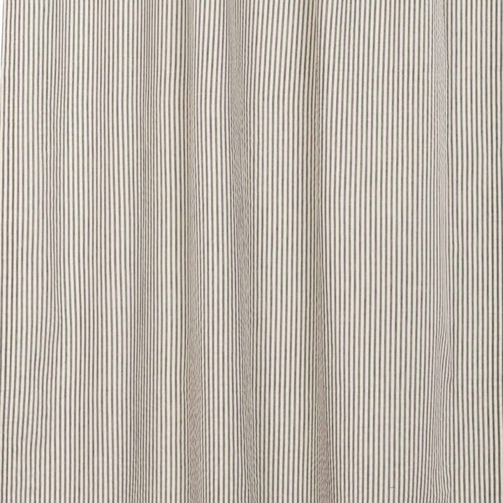Hatteras Seersucker Blue Ticking Stripe Door Panel 72x40