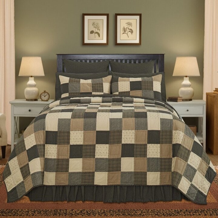Kettle Grove Twin Quilt 70Wx90L