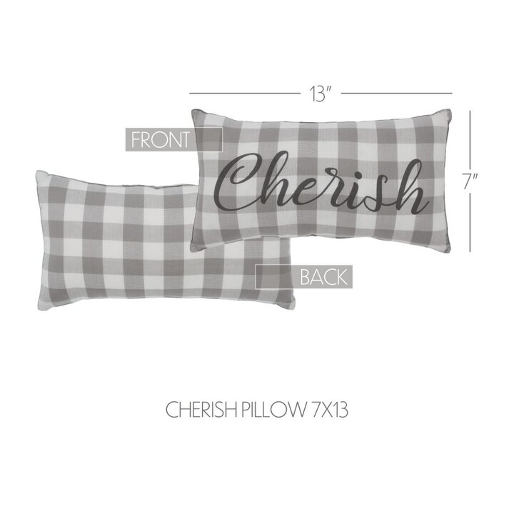 Finders Keepers Cherish Pillow 7x13 - Image 4