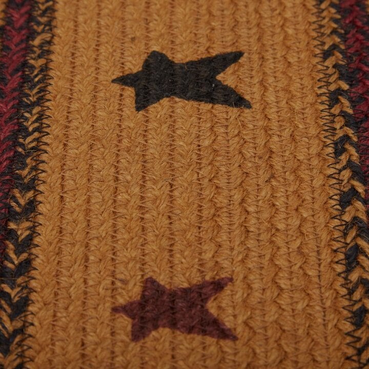 Heritage Farms Crow Jute Stair Tread Oval Latex 8.5x27 - Image 5