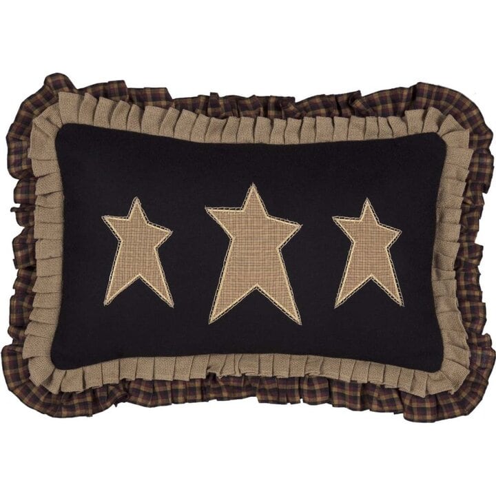 Heritage Farms Primitive Stars Pillow 14x22 - Image 3