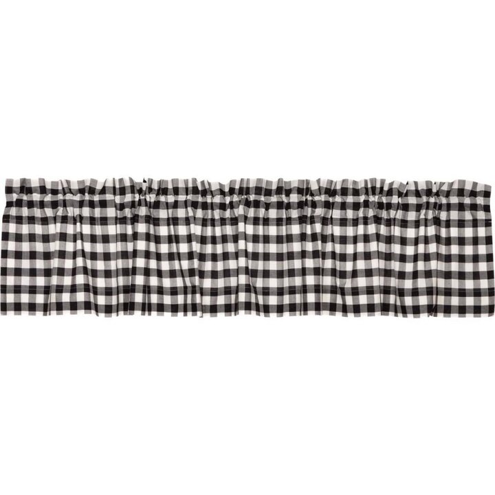 Annie Buffalo Black Check Valance 16x90 - Image 2