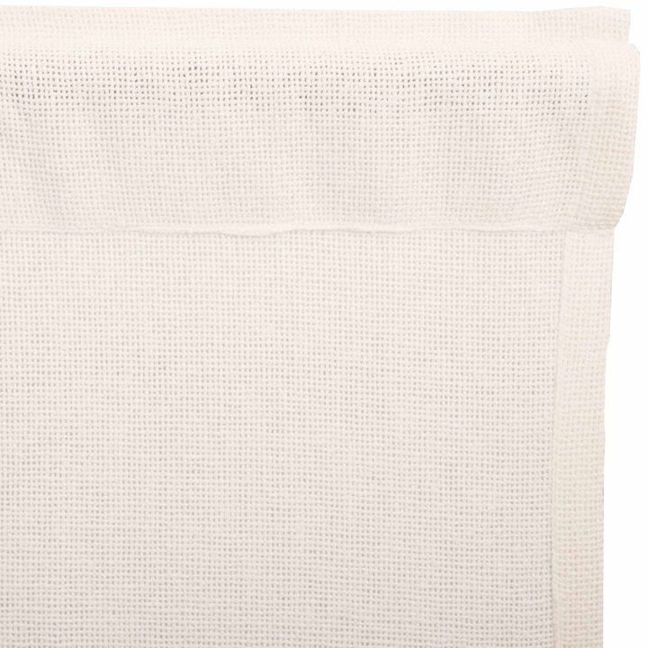 Burlap Antique White Swag Set of 2 36x36x16 - Image 3