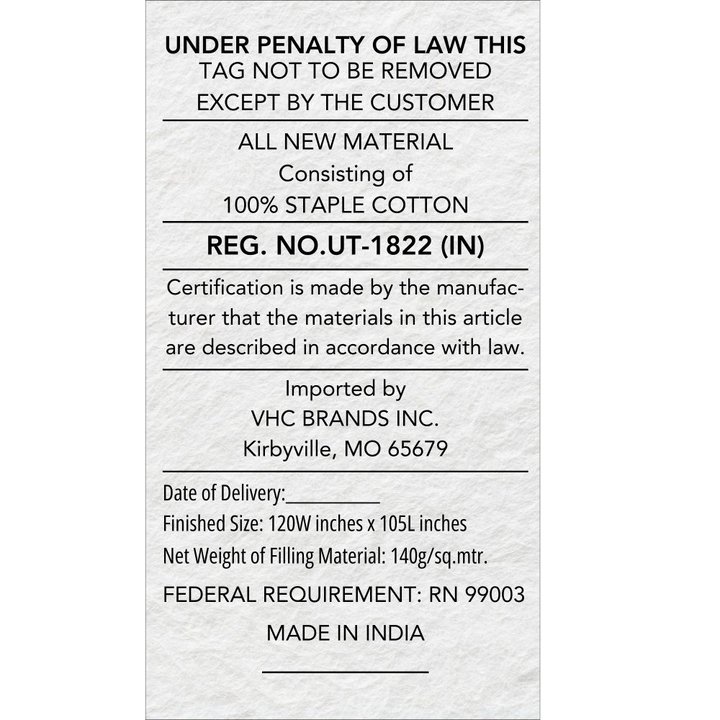 Sawyer Mill Red Ticking Stripe Luxury King Quilt Coverlet 120Wx105L - Image 5