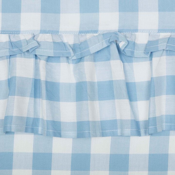 Annie Buffalo Blue Check Ruffled Tier Set of 2 L36xW36 - Image 3