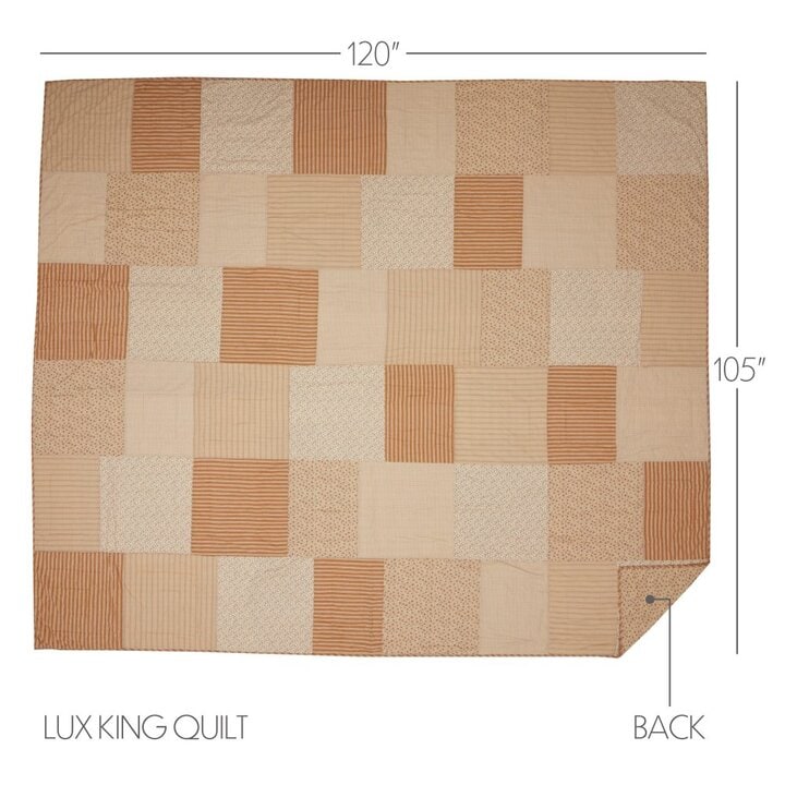 Camilia Luxury King Quilt 120Wx105L - Image 5